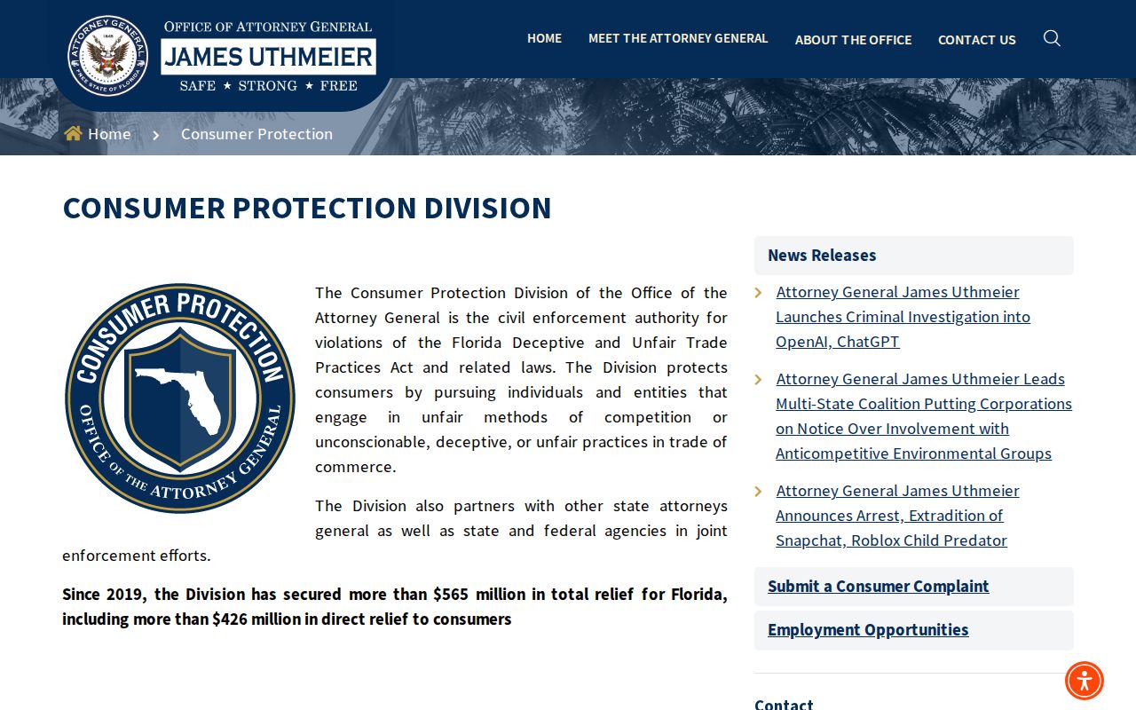 North Miami neighbors Florida consumer protection reporting