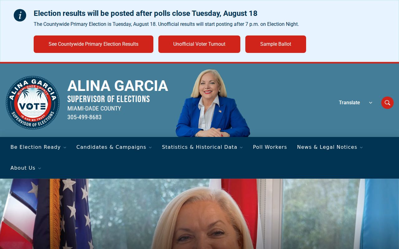 North Miami ZIP code directory Miami-Dade election services